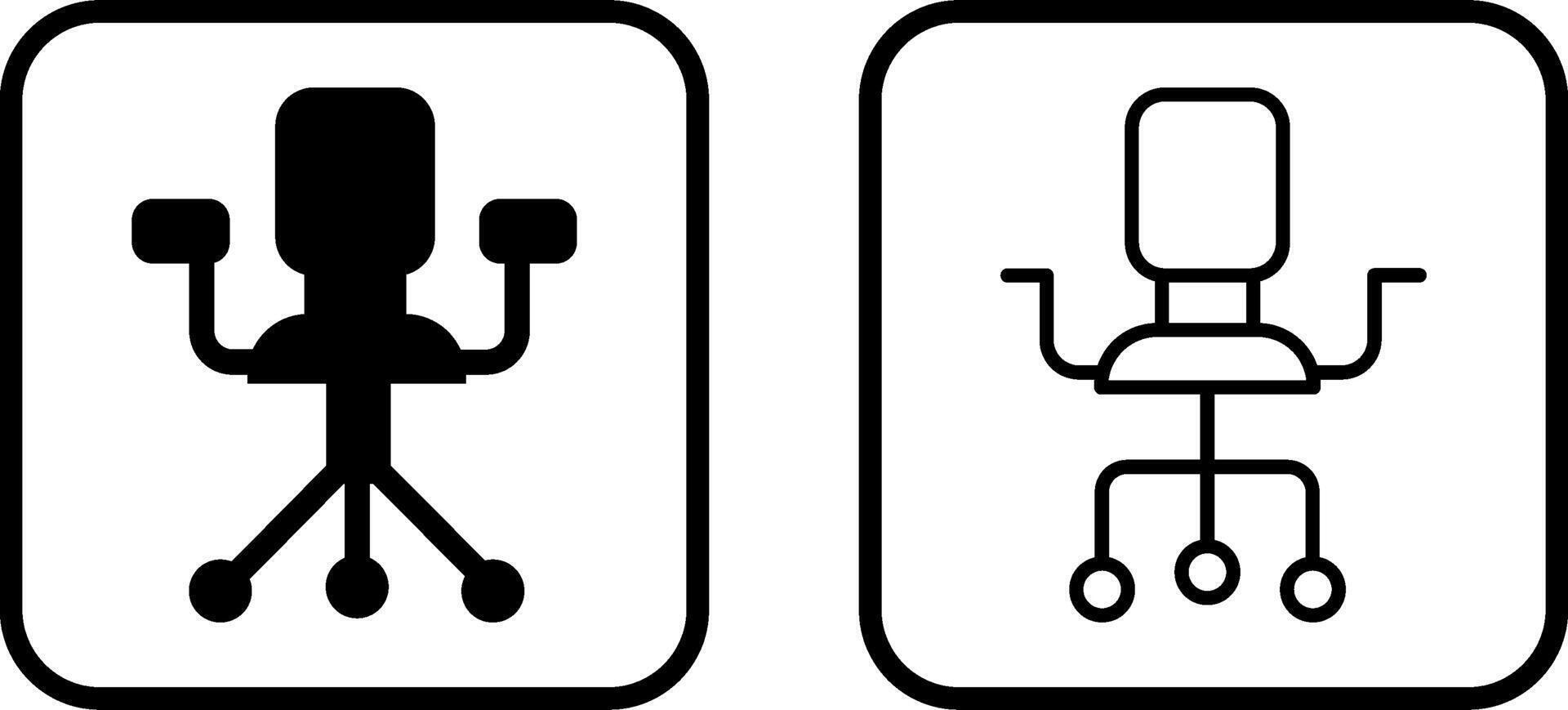 Office Chair I Vector Icon