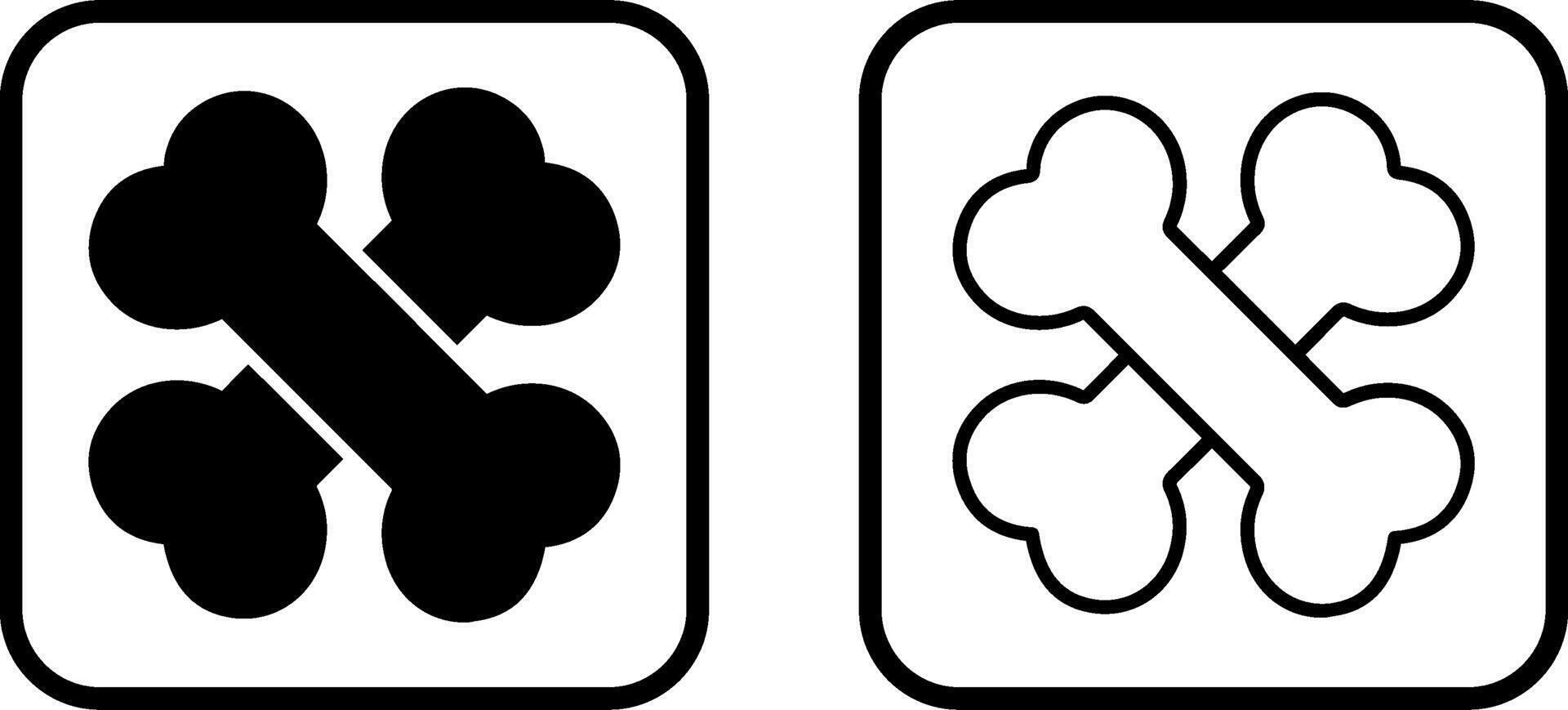 Bone Vector Icon
