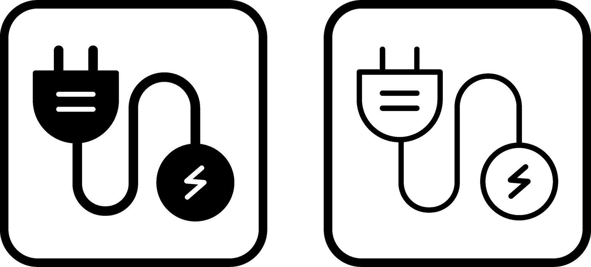 Electric Current Vector Icon