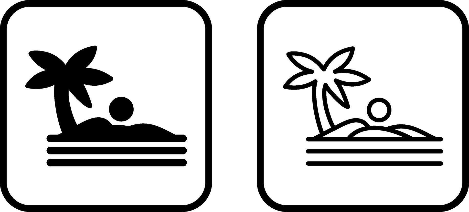 Desert Vector Icon