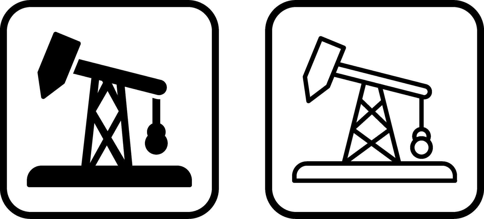 Pumpjack Vector Icon