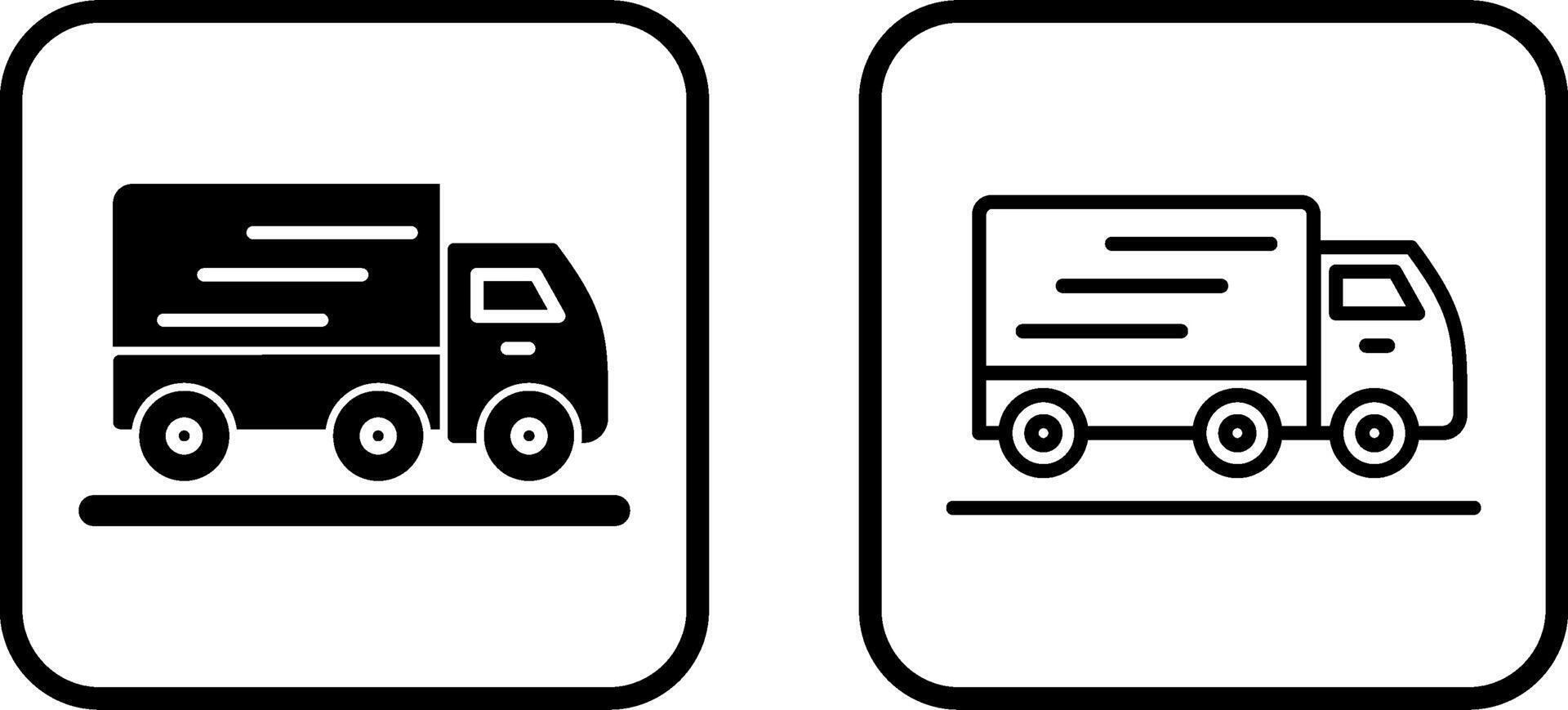 Moving Truck Vector Icon