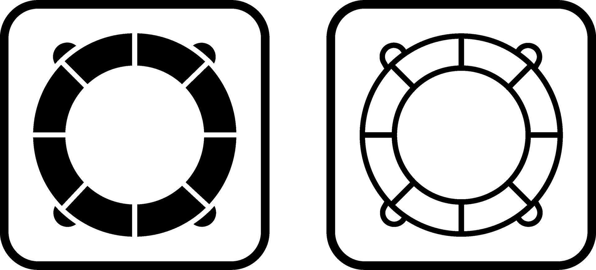 Life Saving Tube Vector Icon