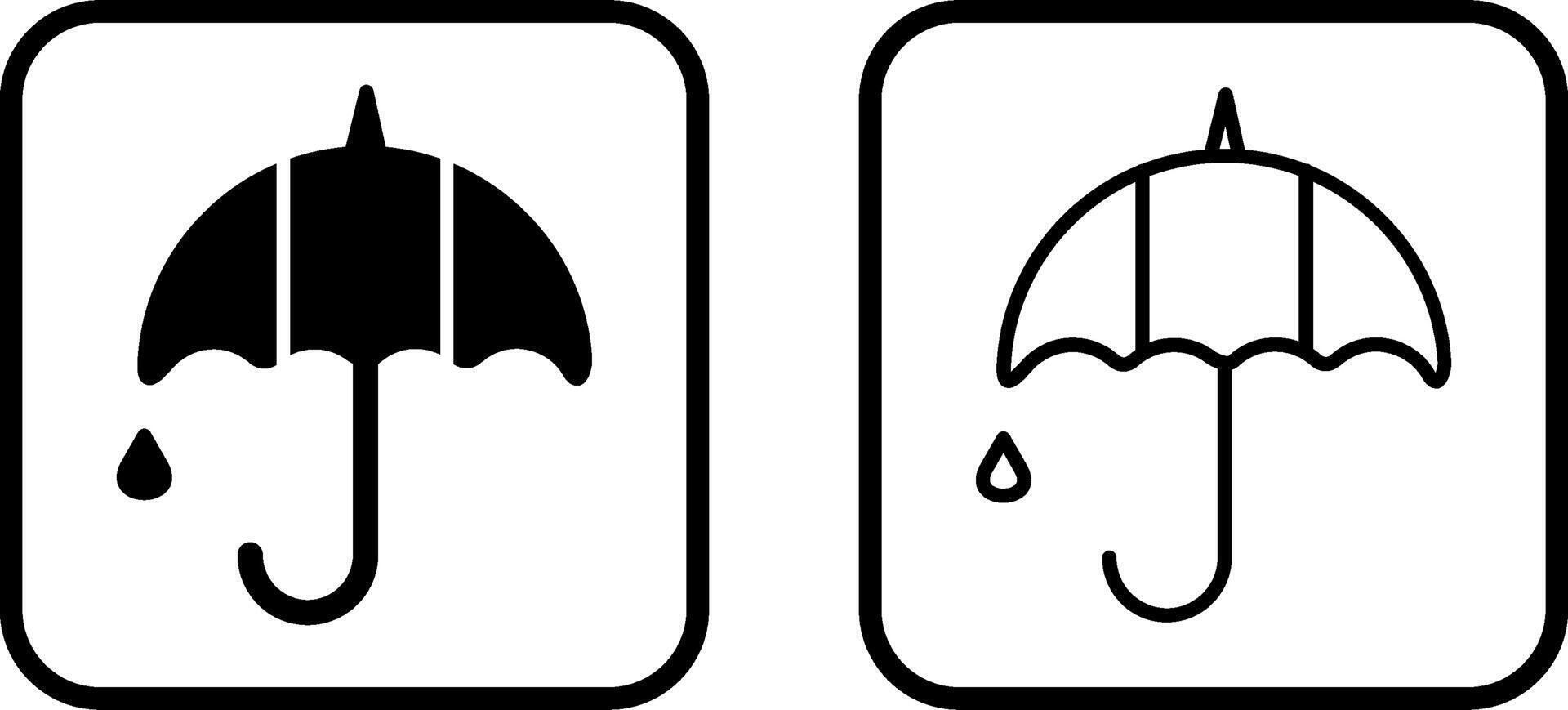 Umbrella Vector Icon