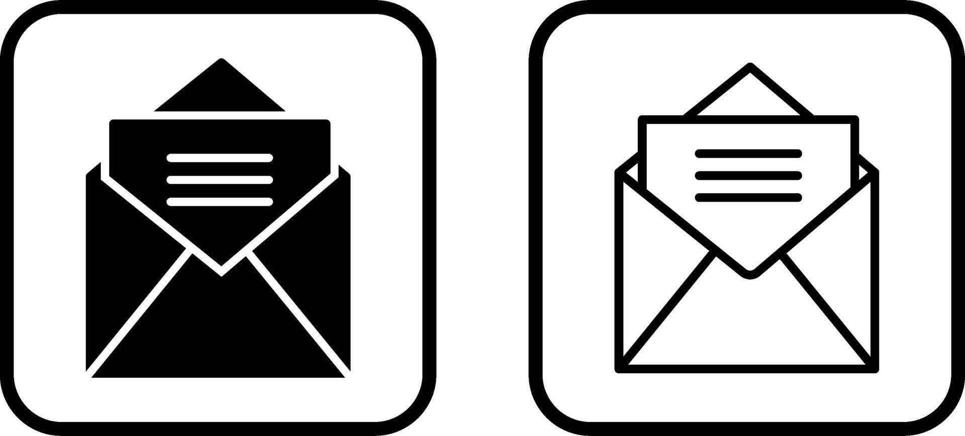 Letter Vector Icon