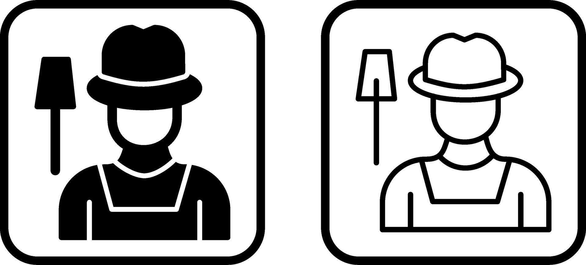 Farmer Vector Icon