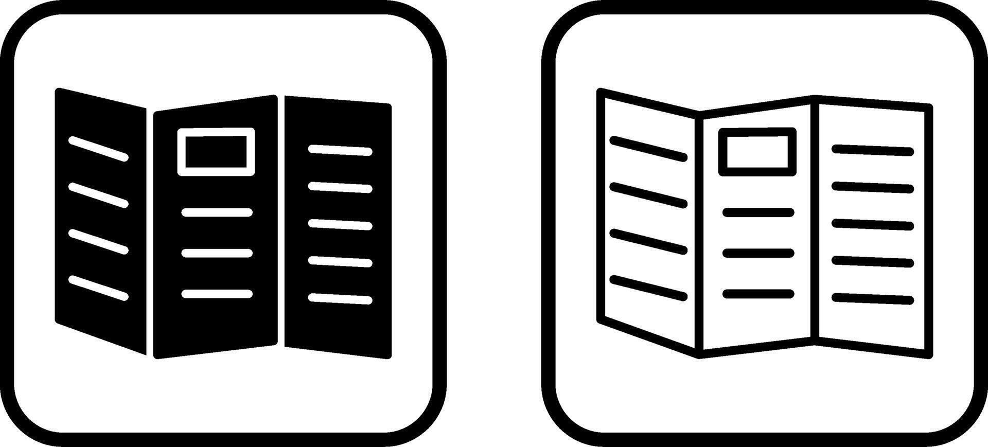 Brochure Vector Icon