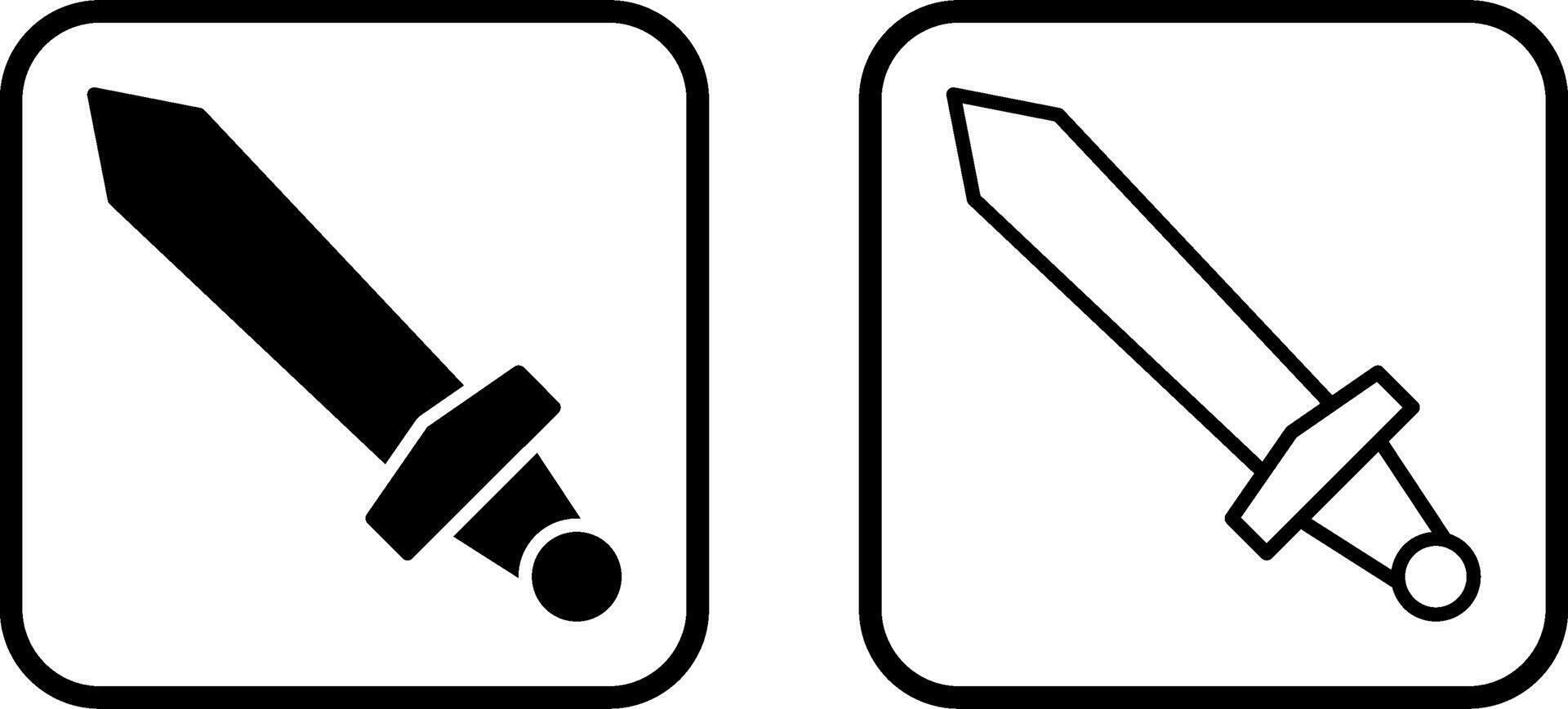 Sword Vector Icon