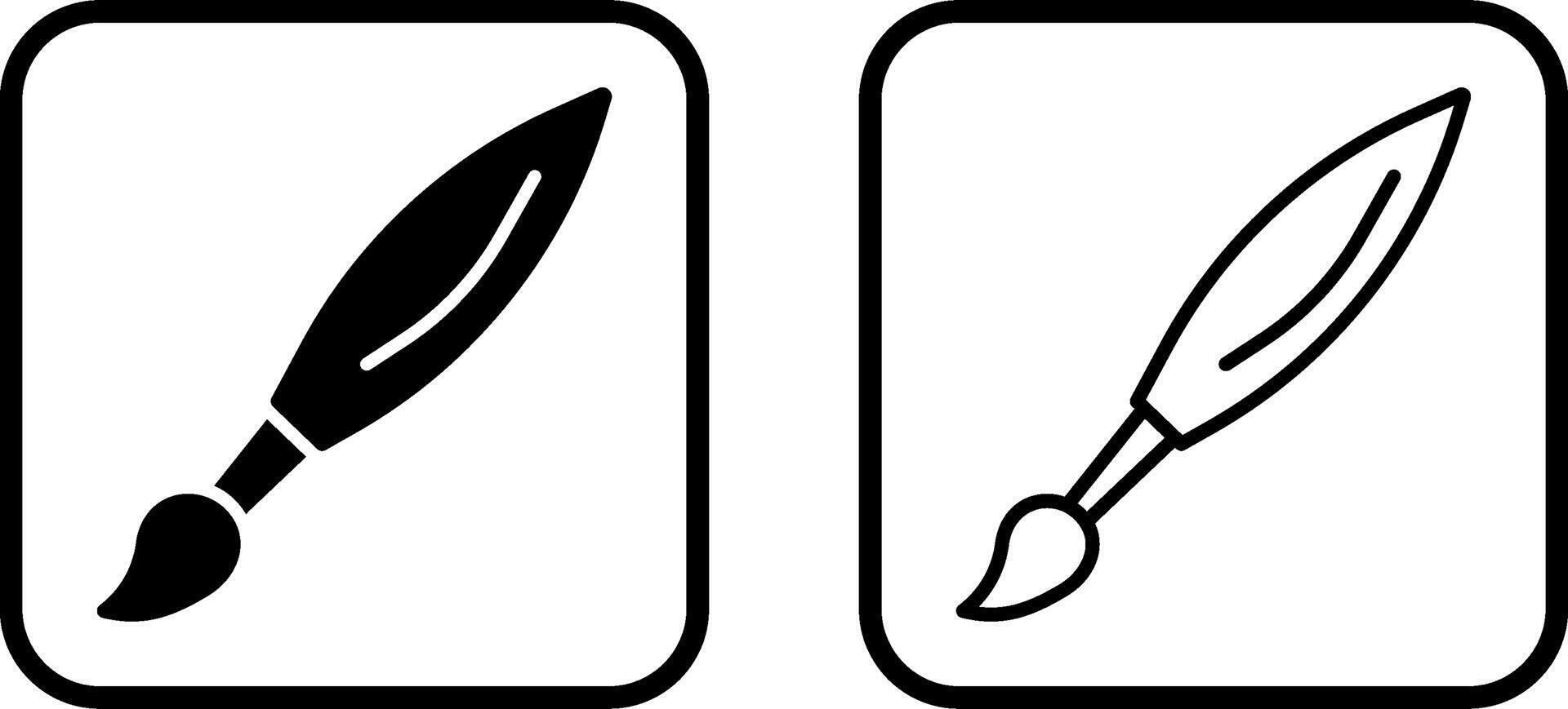 Drawing Brush Vector Icon