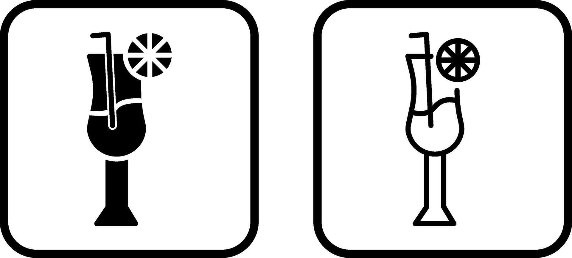 Cocktail Vector Icon
