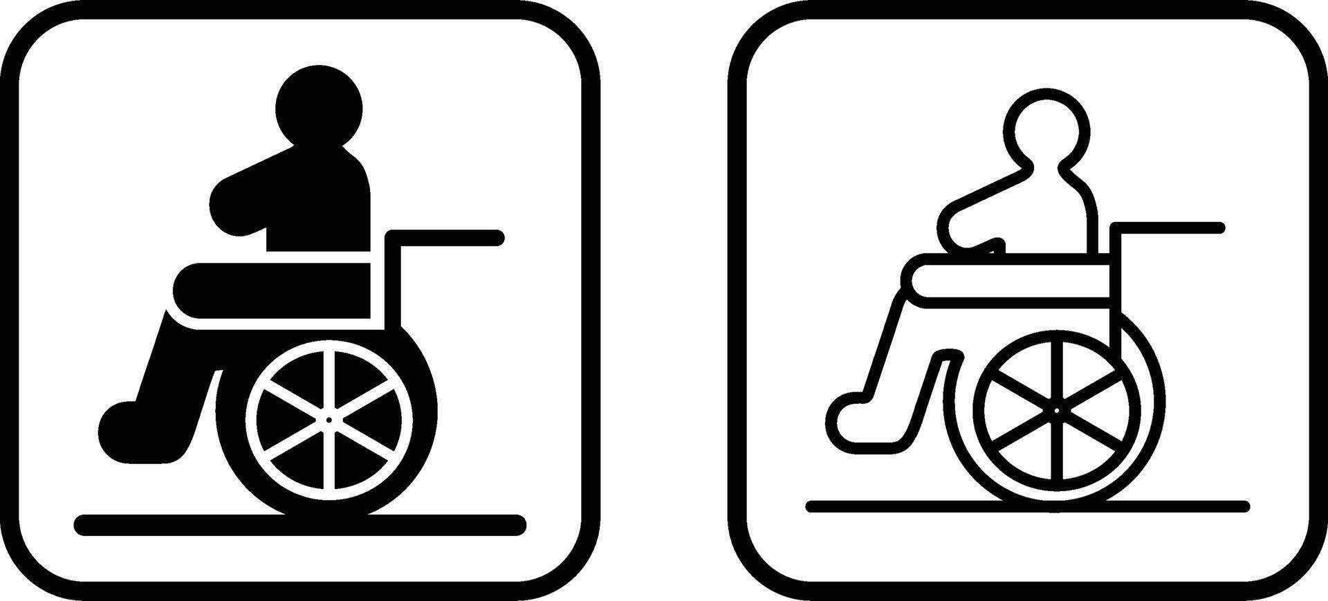 Wheelchair Vector Icon