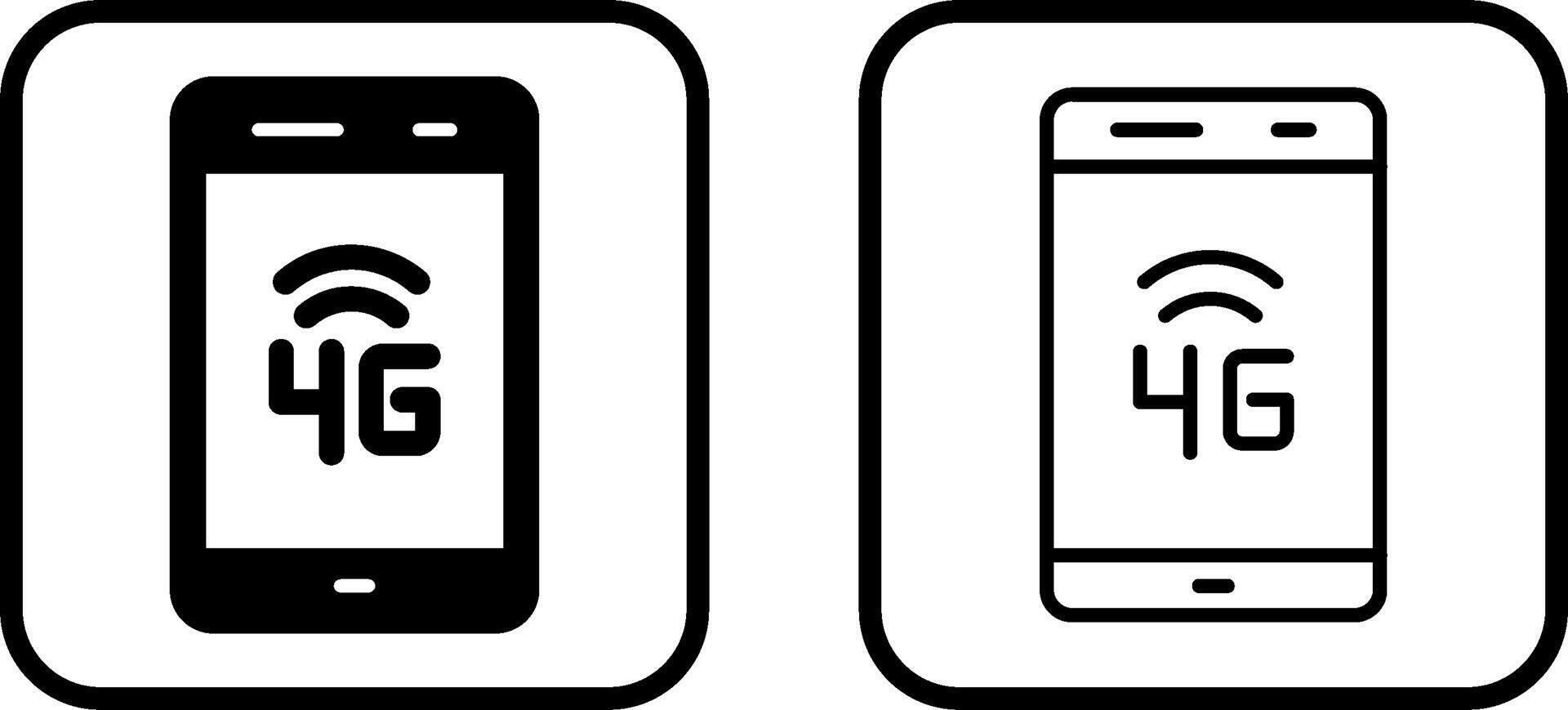 4G Vector Icon
