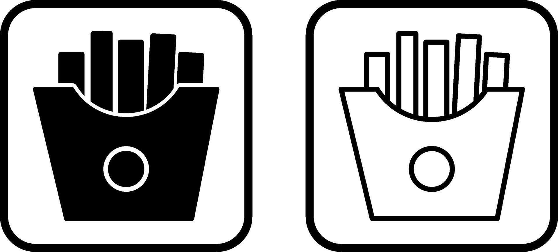 Fries Vector Icon