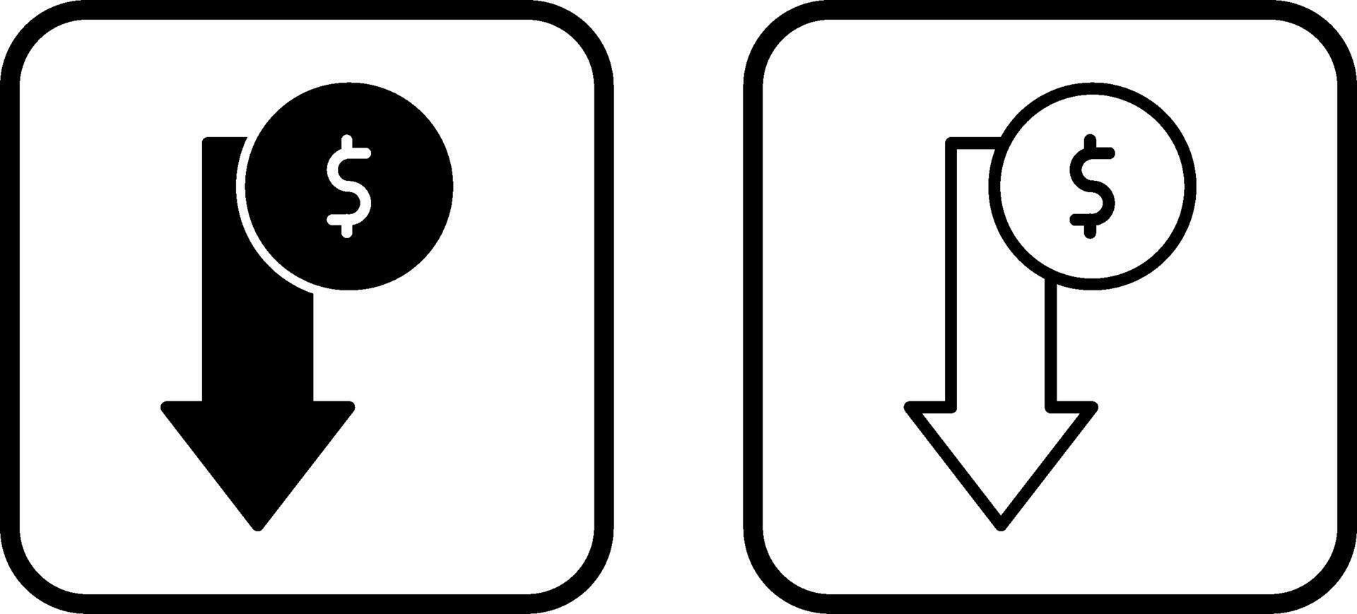 Loss Vector Icon