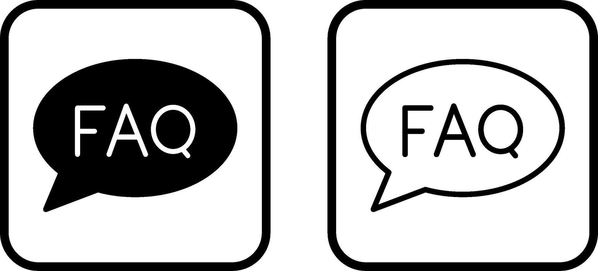 FAQ Vector Icon