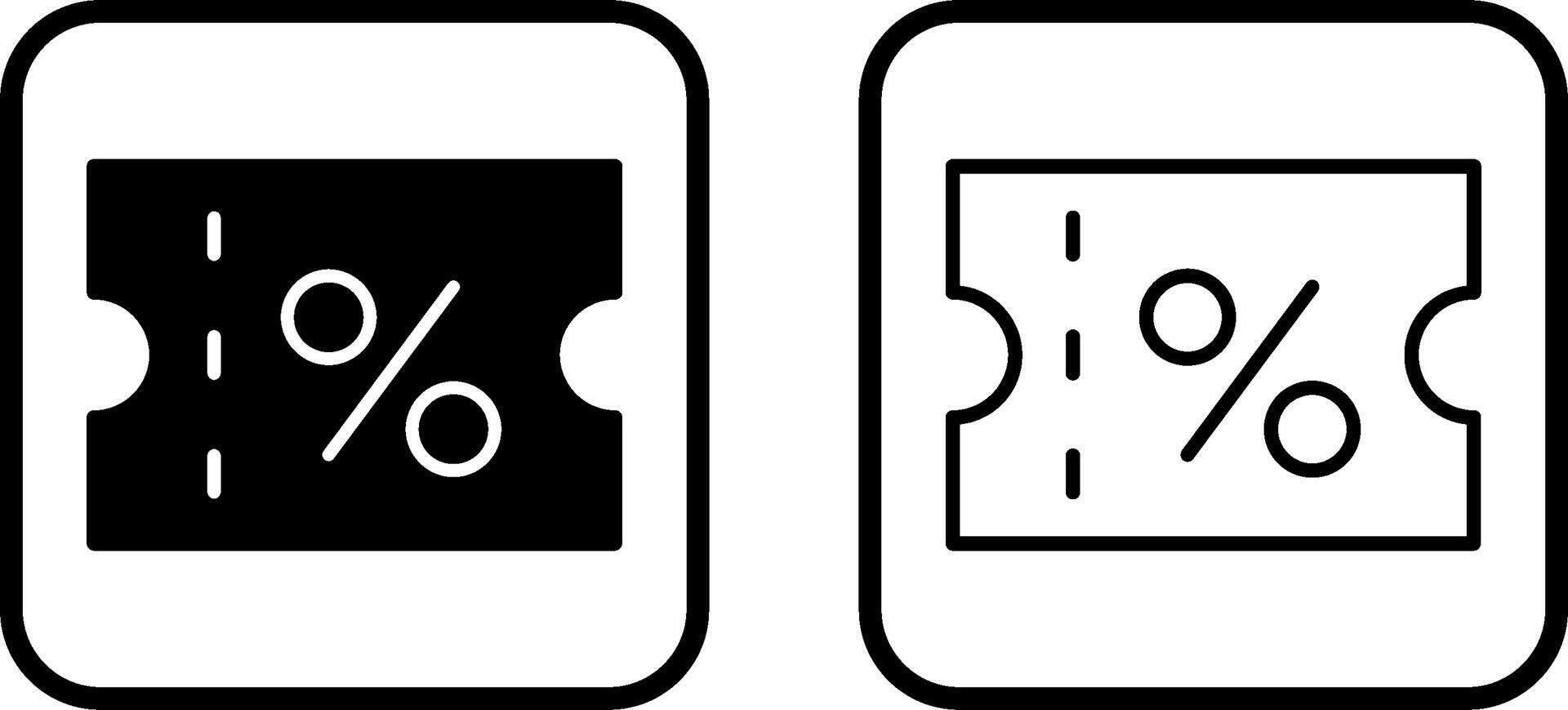 Coupon Vector Icon