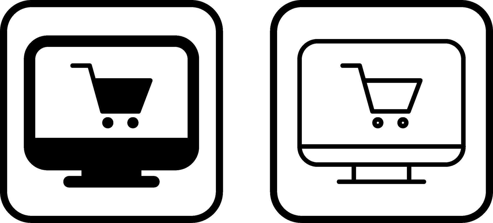 Online Shop Vector Icon