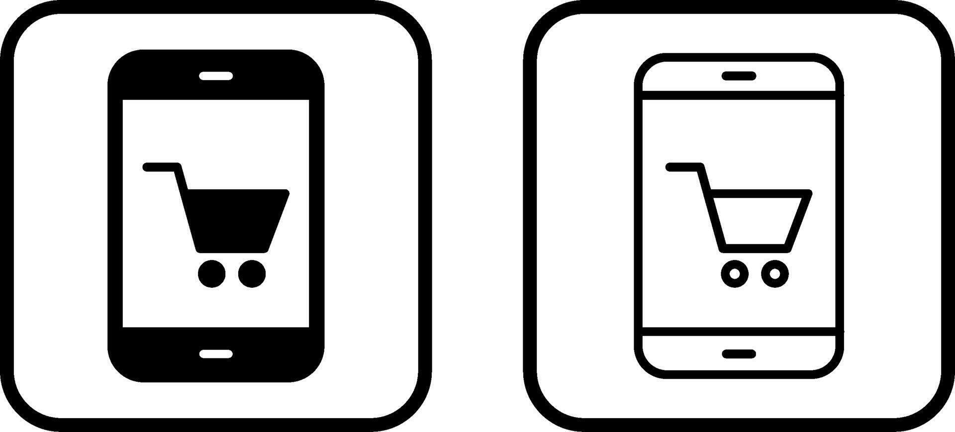 Online Shopping Vector Icon