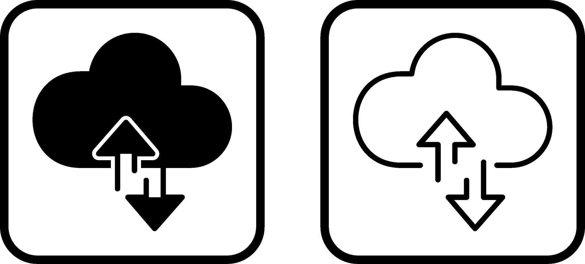 Cloud Computing Vector Icon