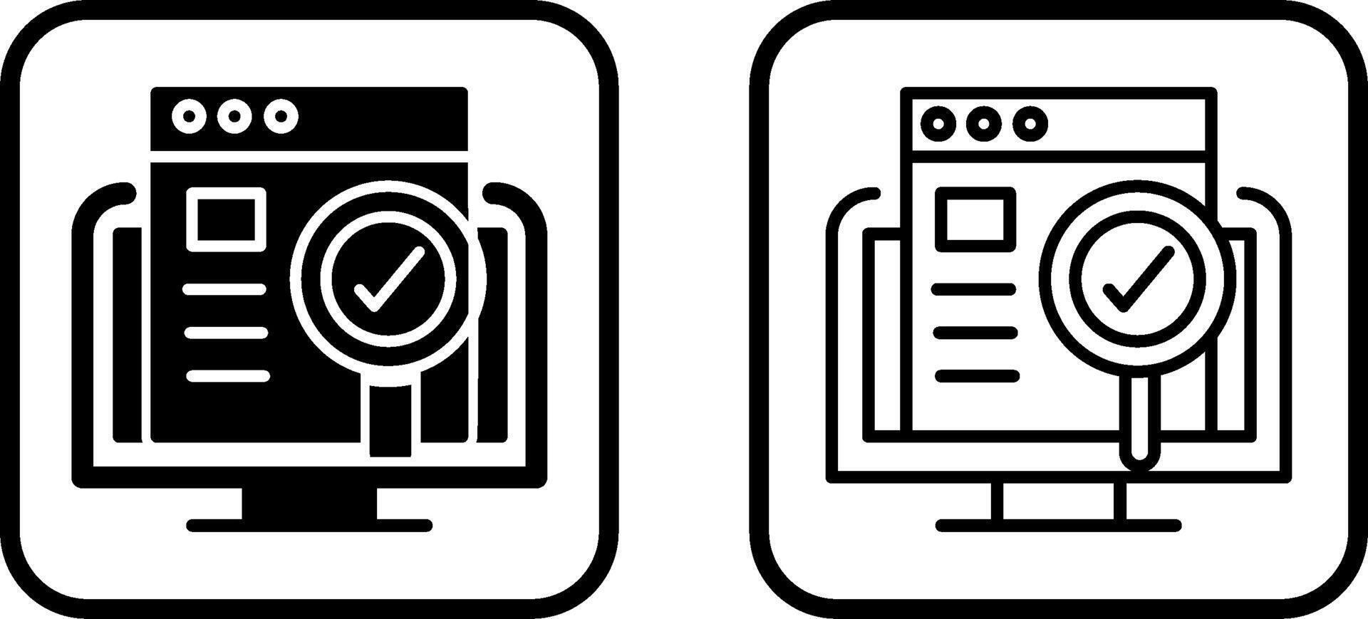 Usability Vector Icon