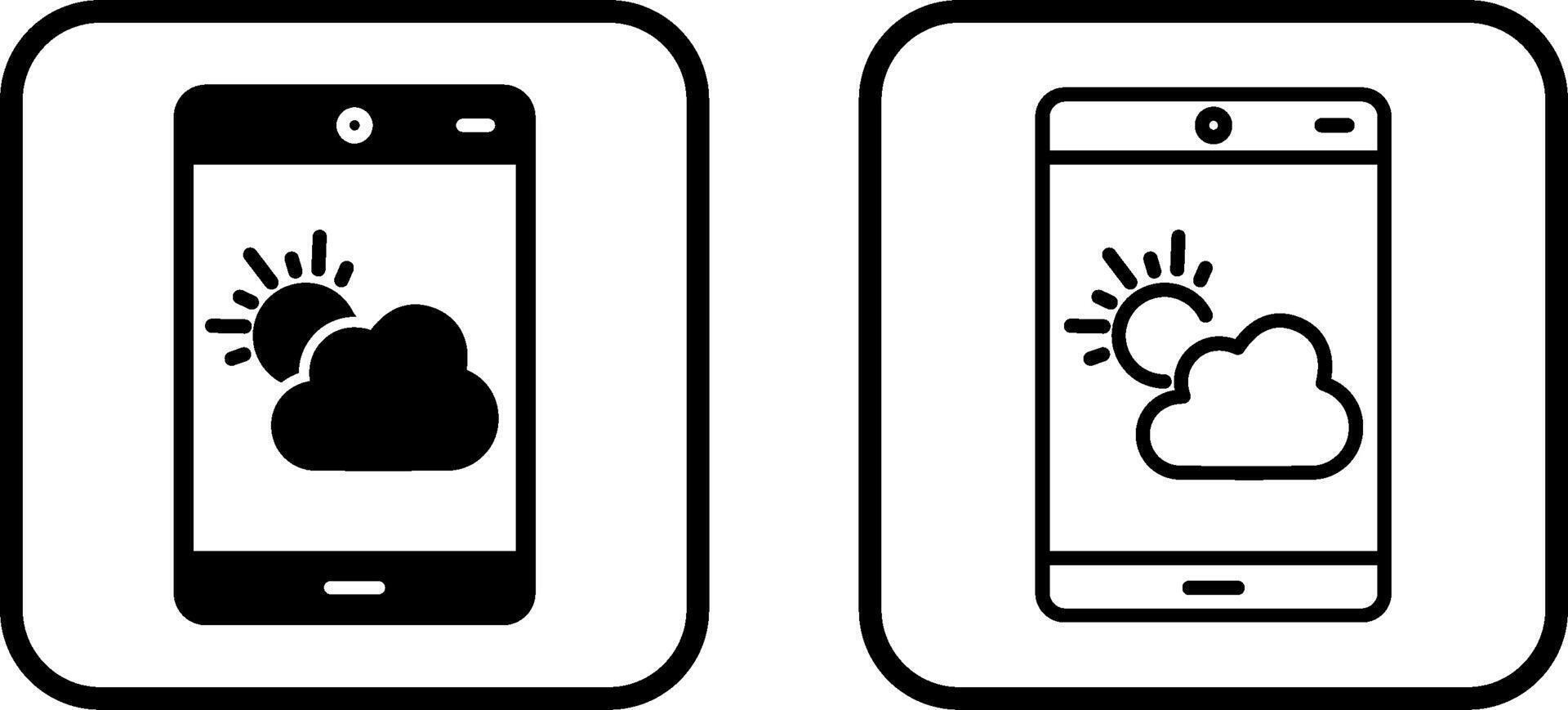 Weather App Vector Icon