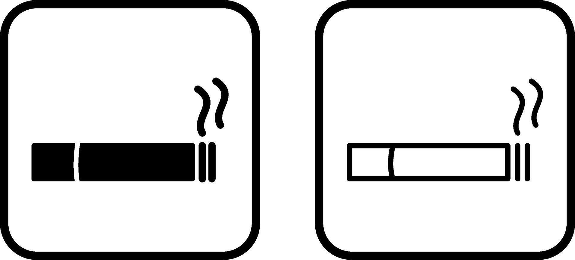 Cigarette Vector Icon