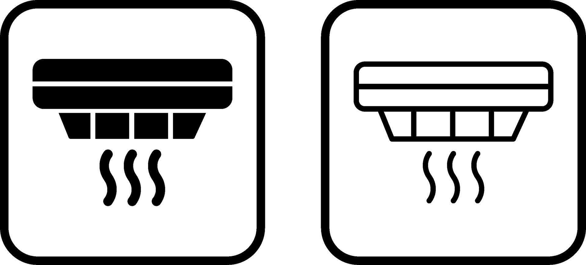 Smoke Detector Vector Icon