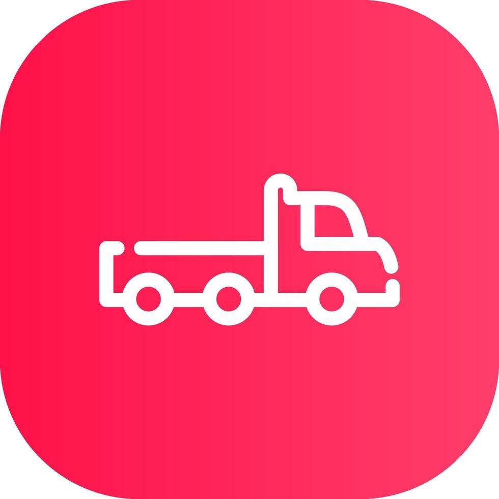 Line Round Corner Gradient vector