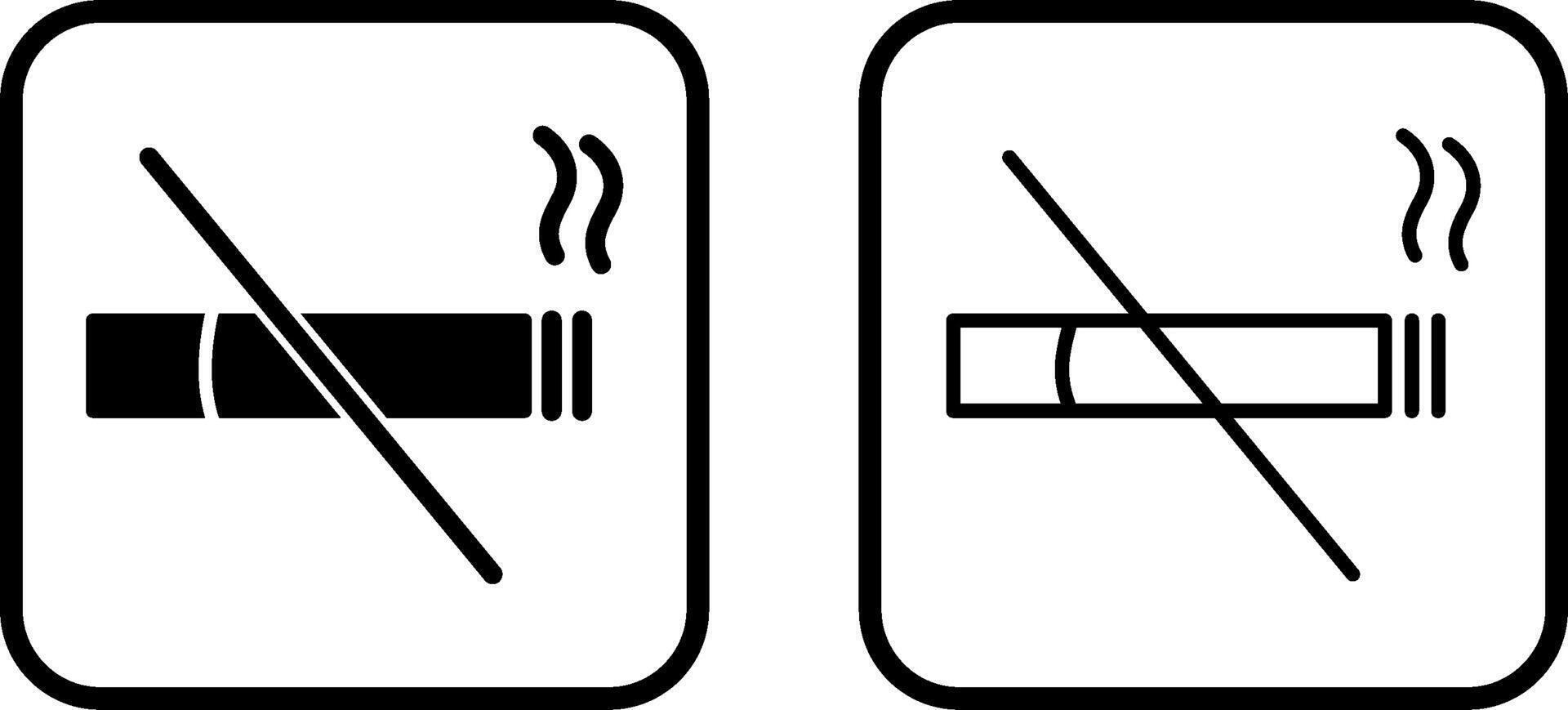 No Smoking Vector Icon