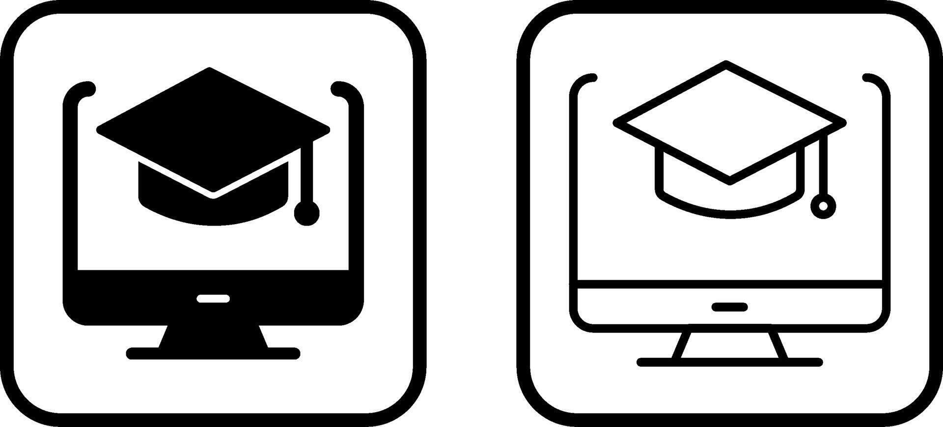 Online Learning Vector Icon