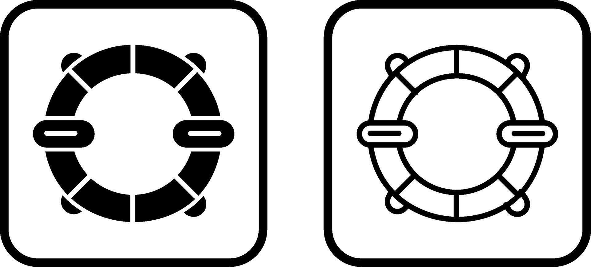 Life Saver Vector Icon