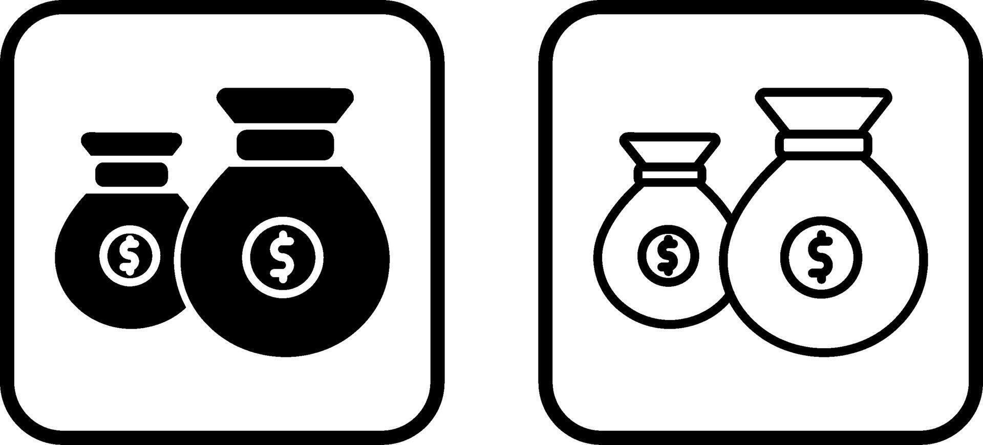 Money Bag Vector Icon