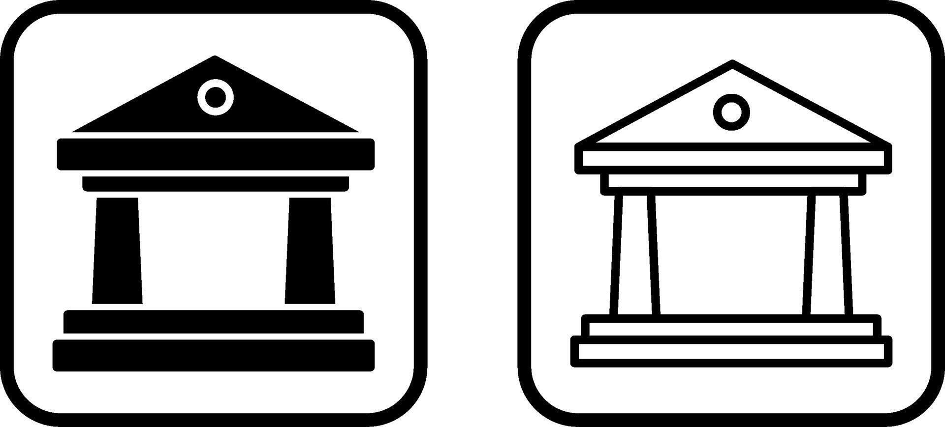 Bank Vector Icon
