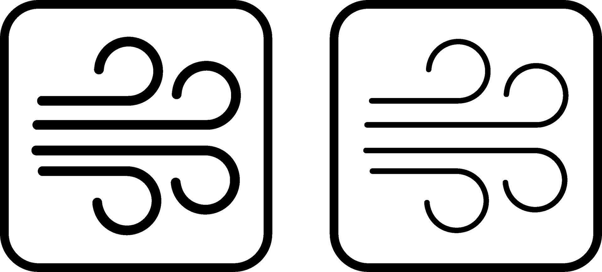 Wind Sign Vector Icon
