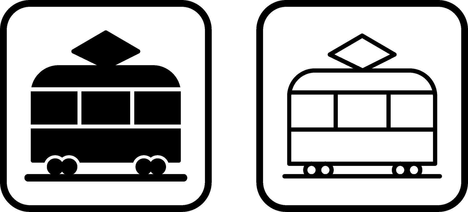 Tram Vector Icon