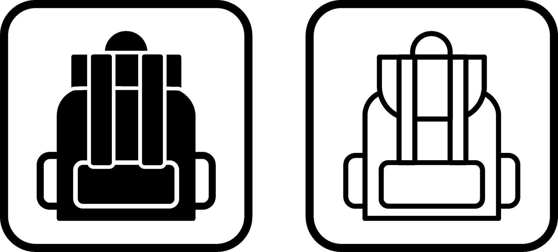 Backpack Vector Icon