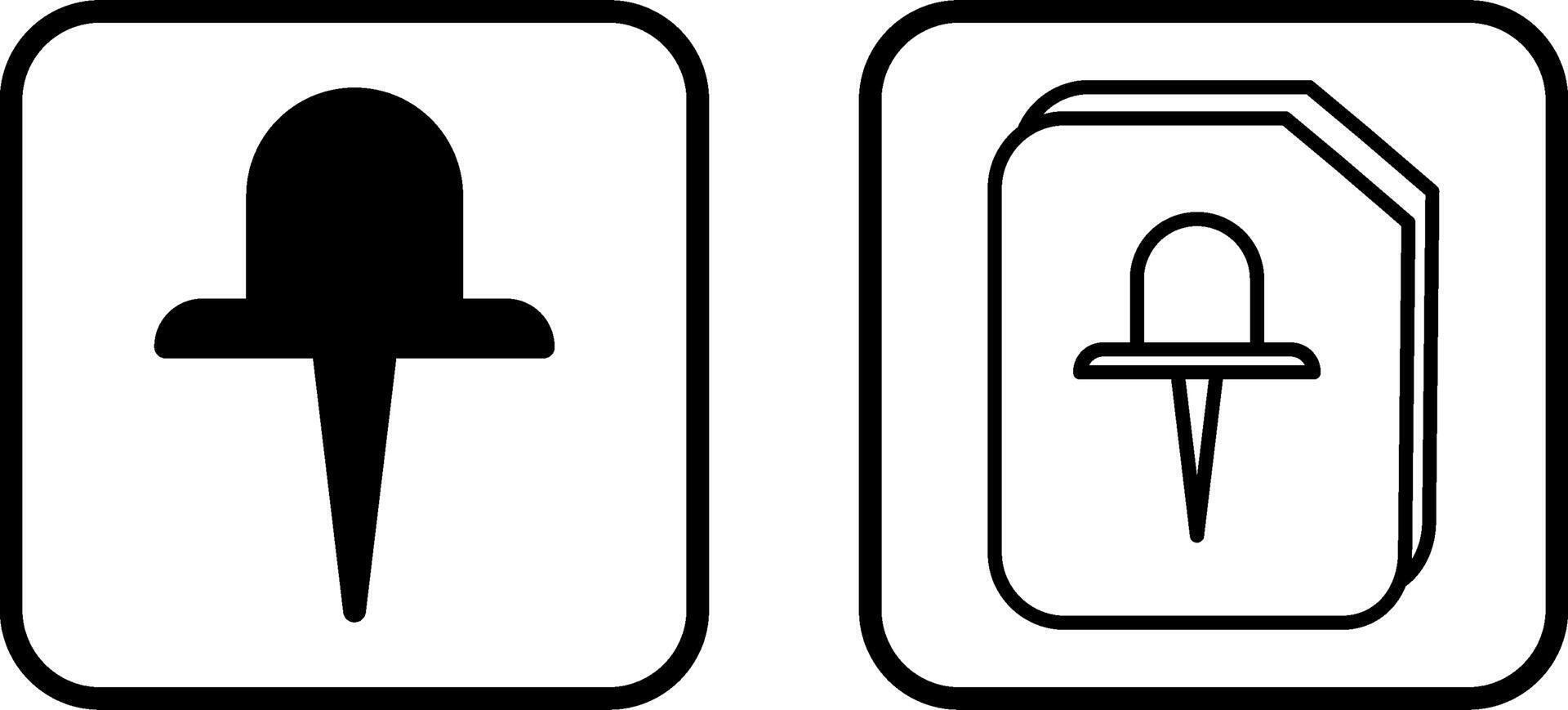 Office Pin Vector Icon
