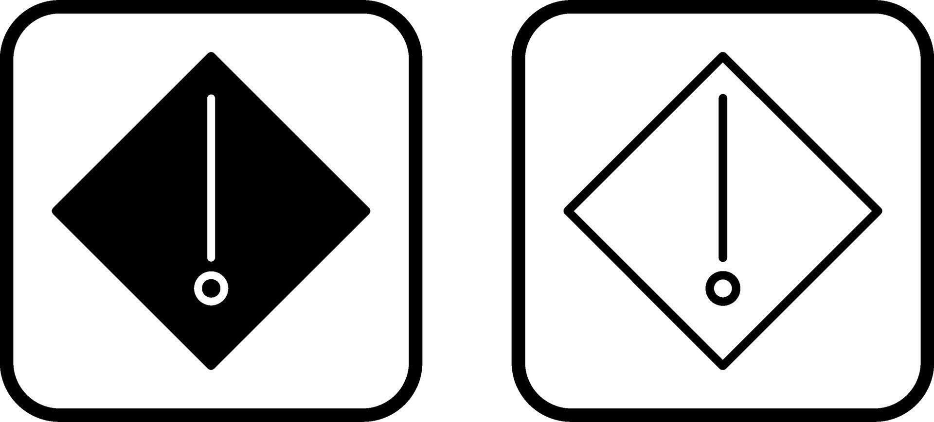 Warning Vector Icon