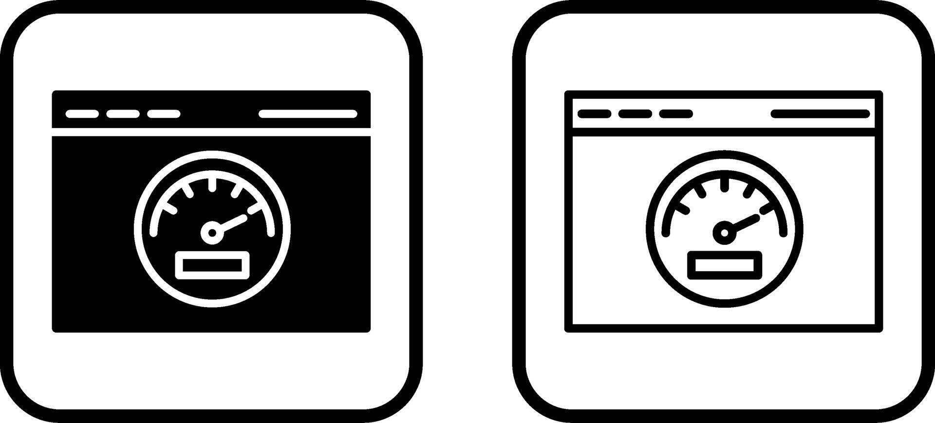 Page Speed Vector Icon