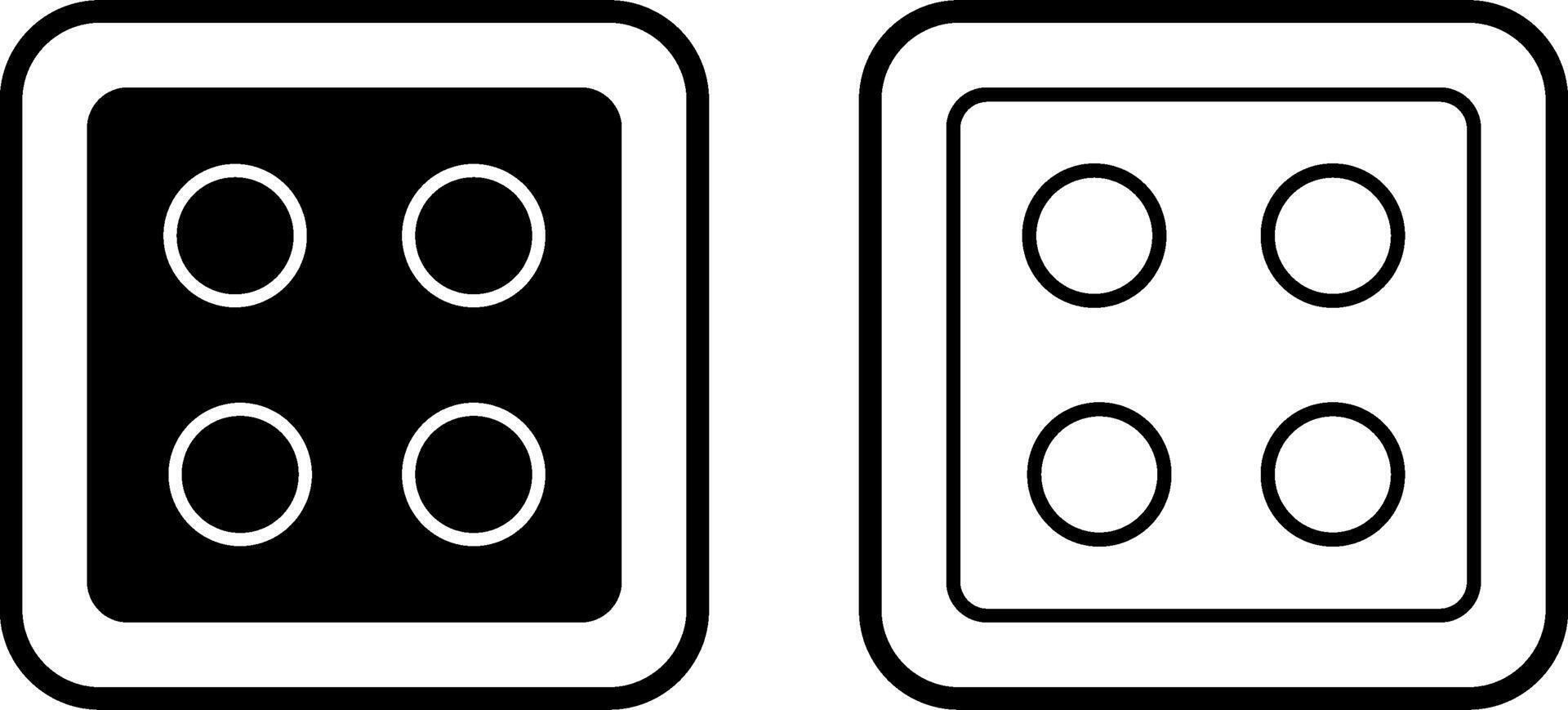 Dice Vector Icon