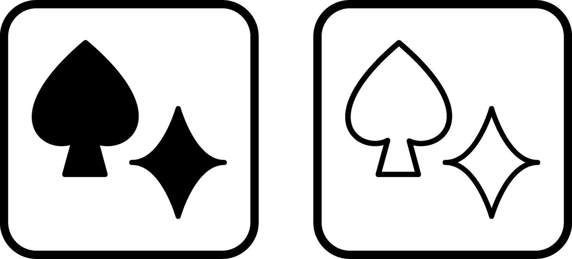 Card Suits Vector Icon