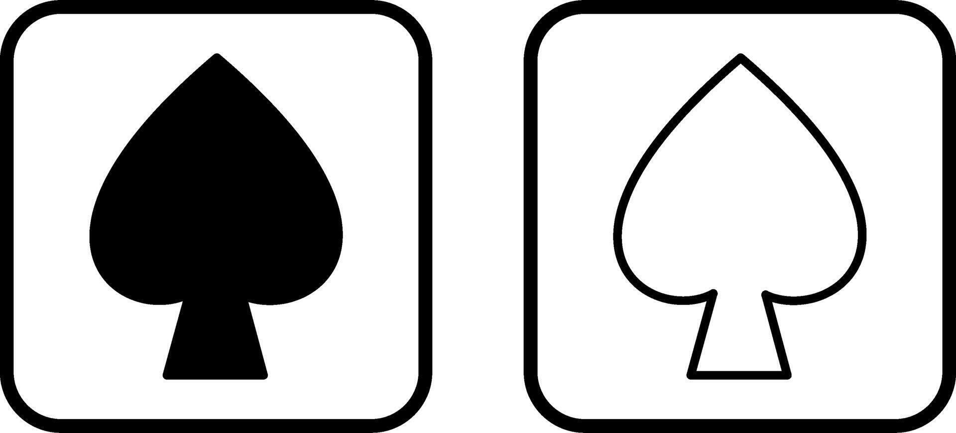 Spade Vector Icon