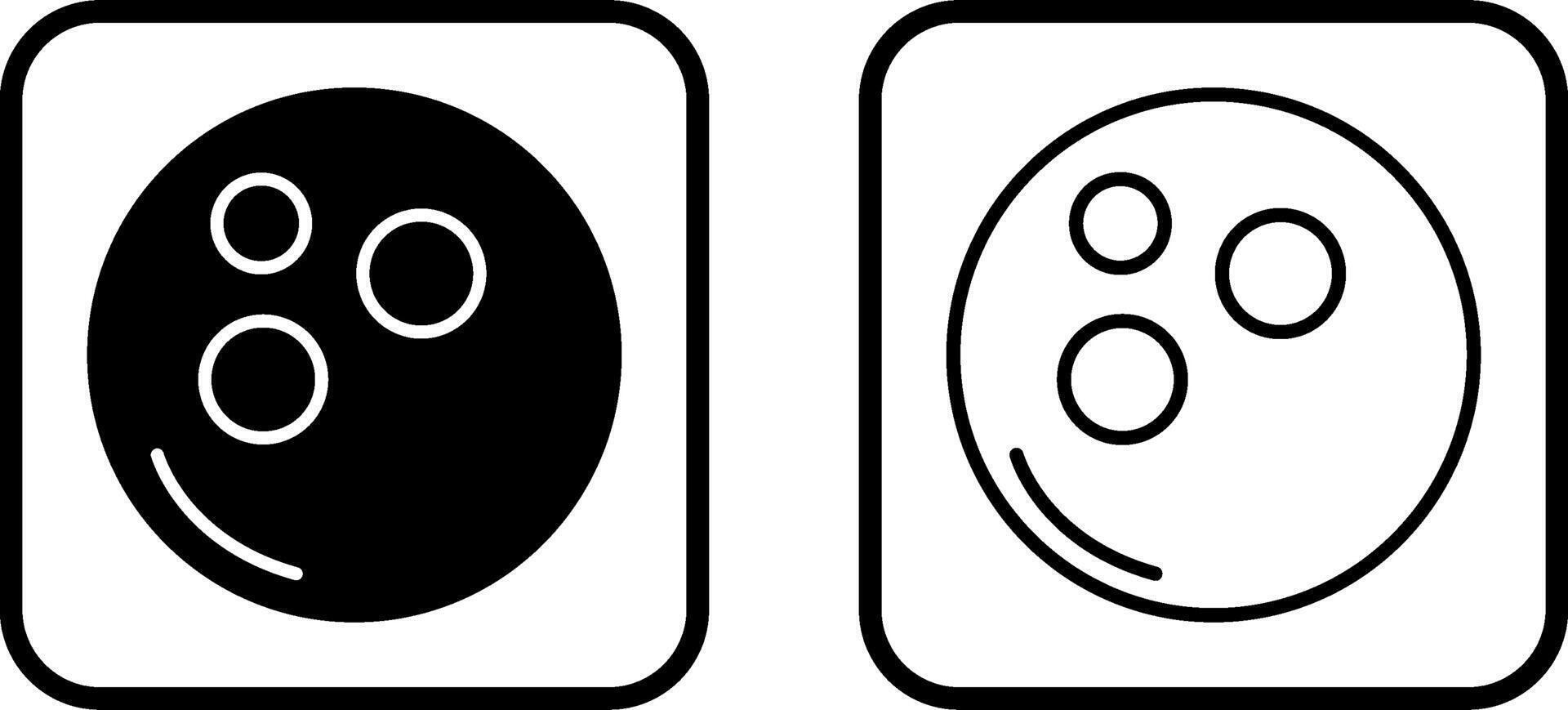 Bowling Ball Vector Icon