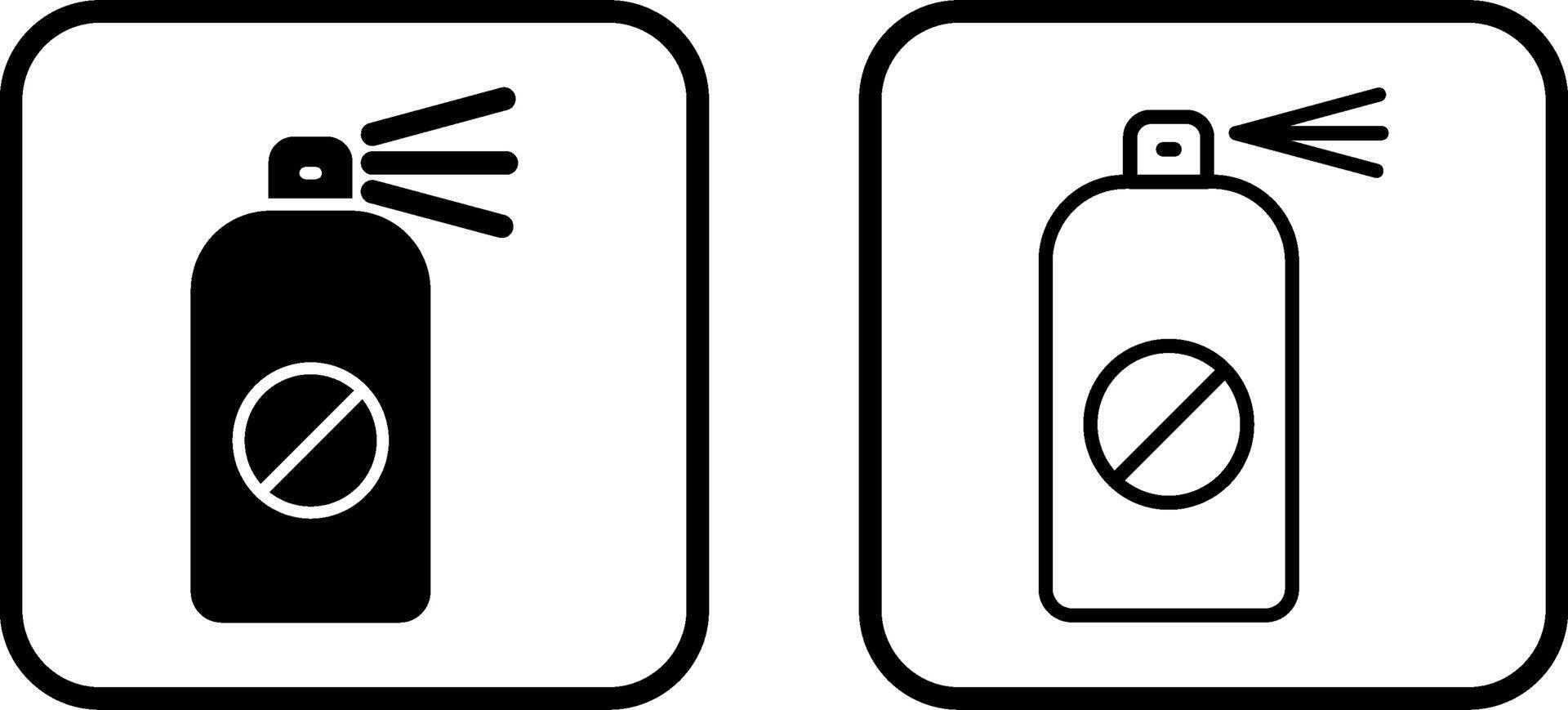 Pesticide Bottle Vector Icon
