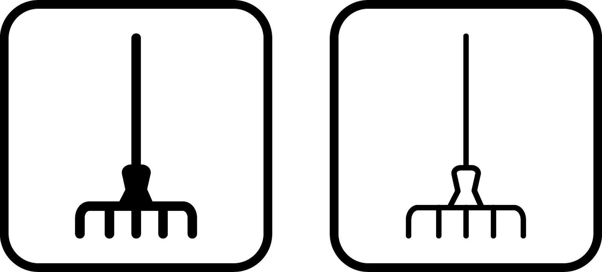 Gardening Fork Vector Icon