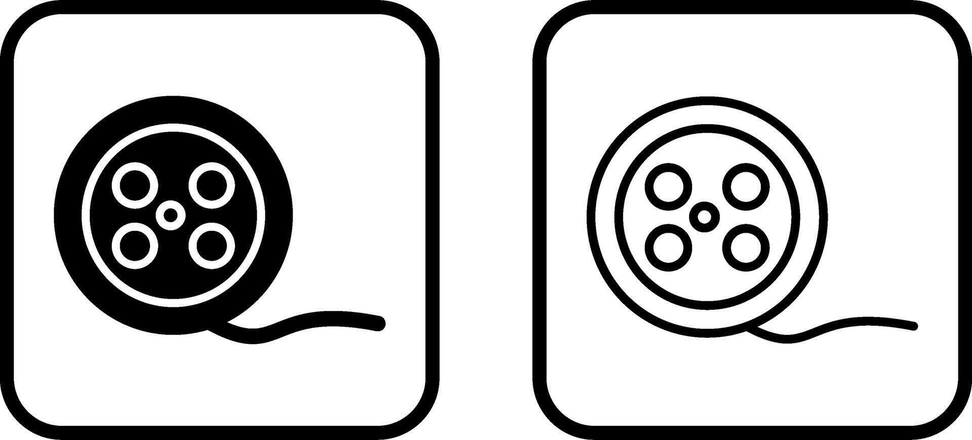 Reel Vector Icon