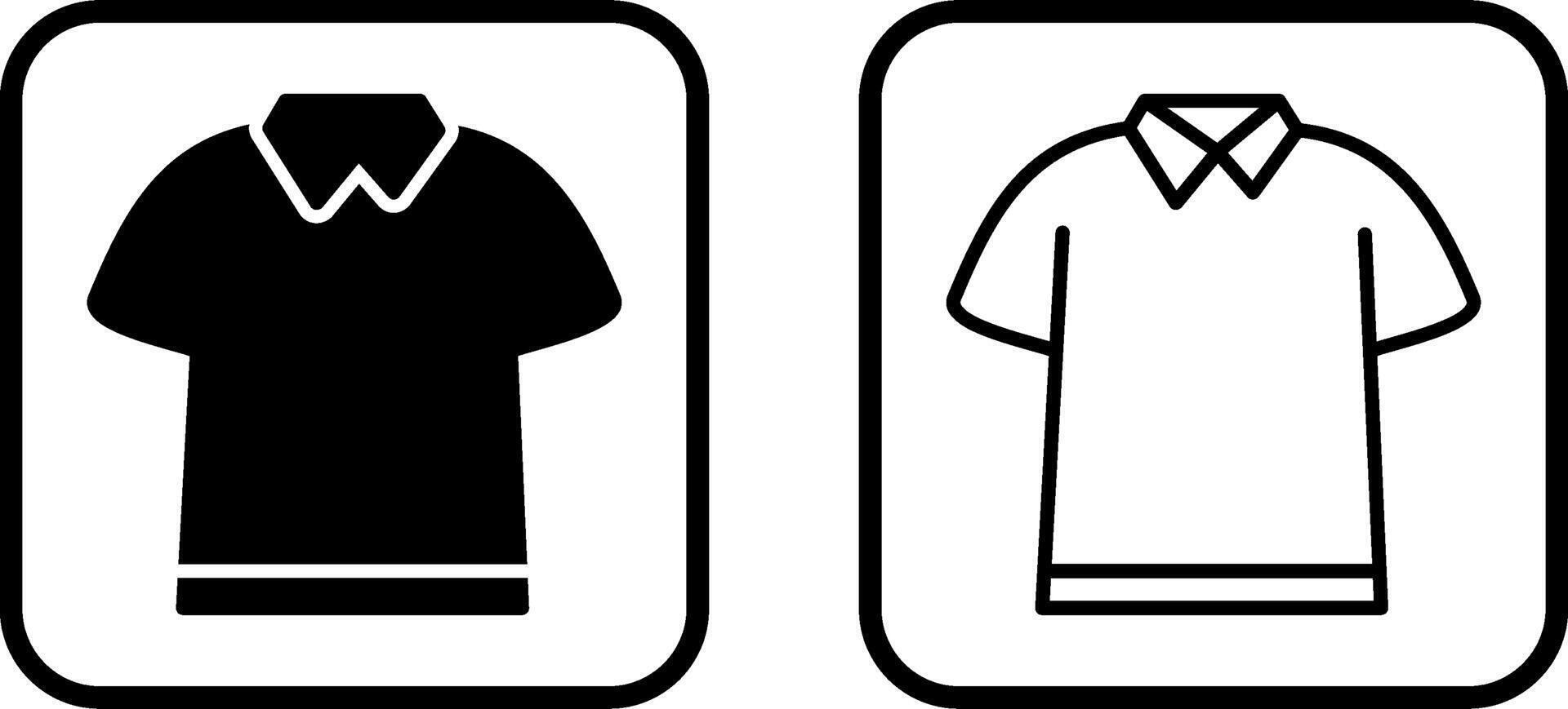 Polo Shirt Vector Icon