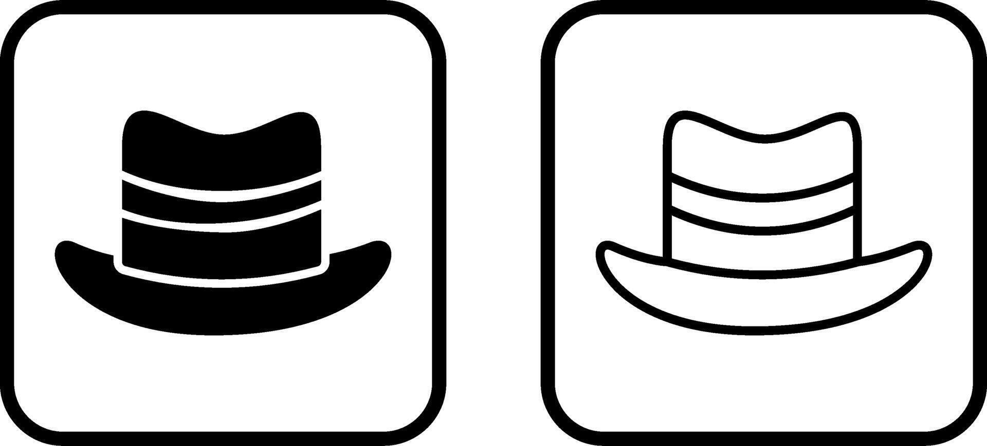 sombrero vi vector icono