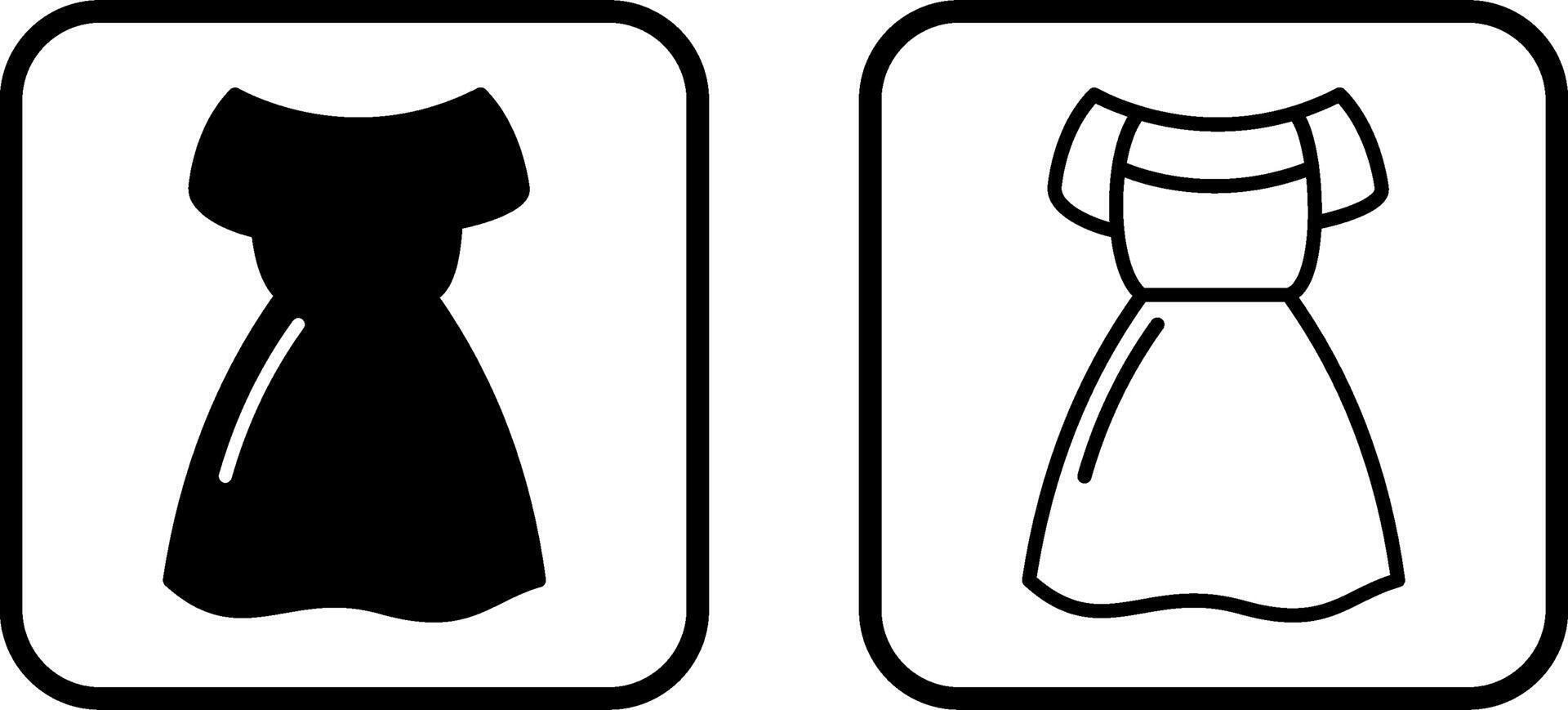 Party Dress Vector Icon