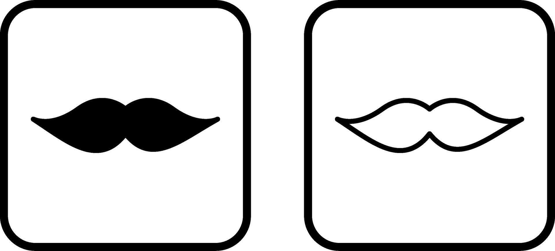Moustache I Vector Icon